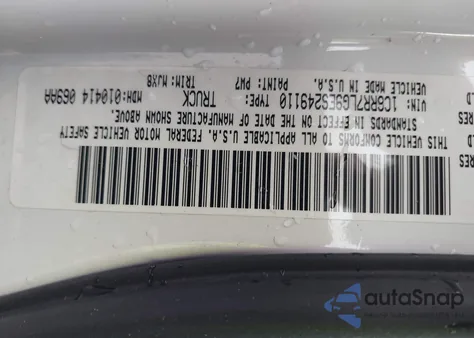 2014 Ram 1500 Outdoorsman from USA, damaged, VIN 1C6RR7LG9ES249110